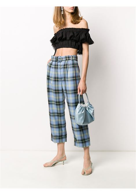 Black casta cropped top Charo Ruiz Ibiza 1989 - women CHARO RUIZ IBIZA 1989 | 201110BLK